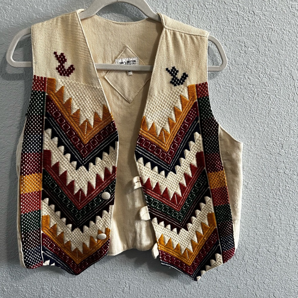 Vintage cotton vest